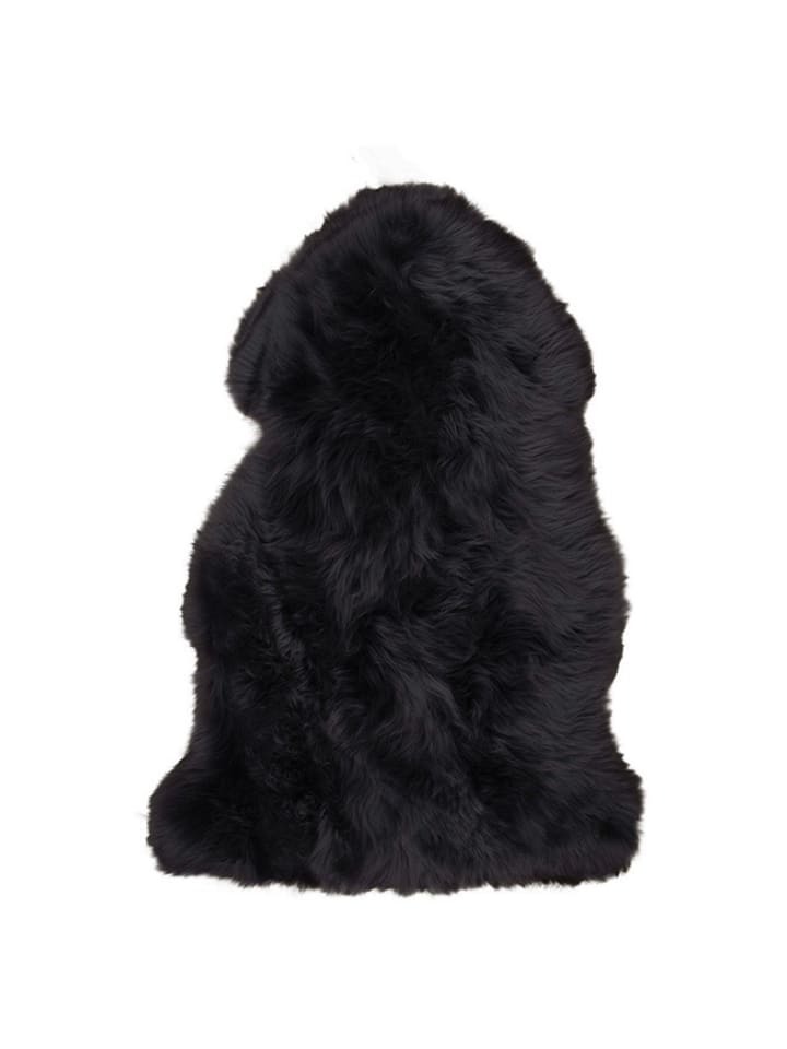 House Nordic Skóra owcza w kolorze czarnym - 85 x 50 cm rozmiar: onesize