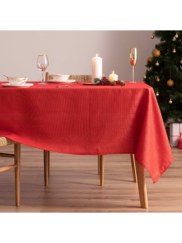 Mint Rugs Obrus "Christmas Windows" w kolorze czerwonym rozmiar: 155x240 cm