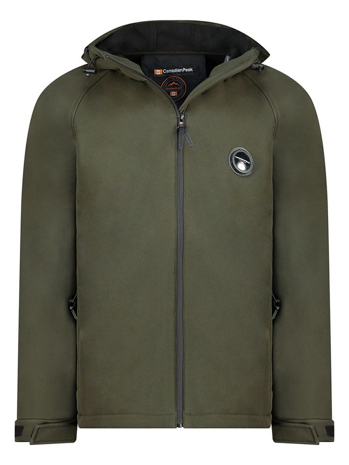 Canadian Peak Kurtka softshellowa "Tamigoglasseak" w kolorze khaki rozmiar: XL