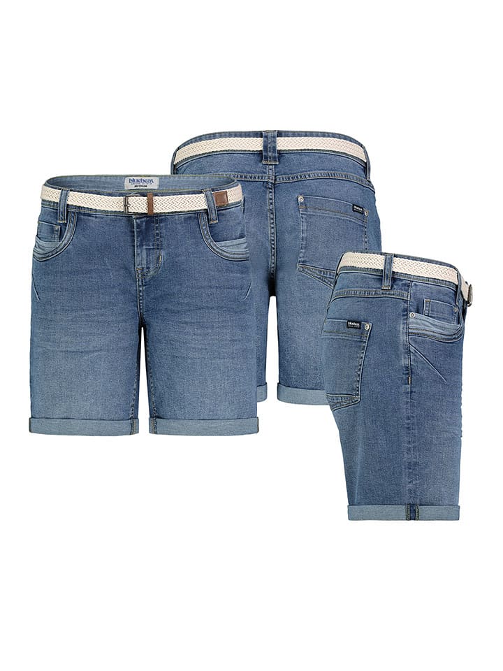 Sublevel Bermudy dżinsowe w kolorze niebieskim rozmiar: XS