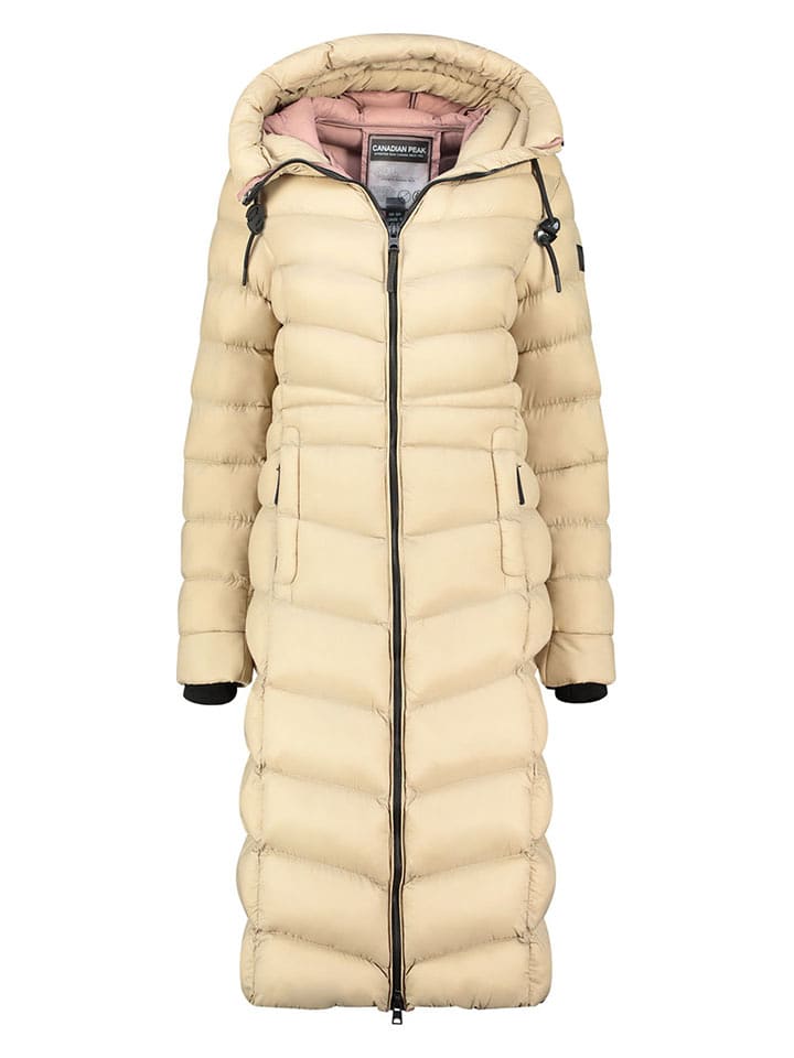 Canadian Peak Płaszcz pikowany w kolorze beżowym rozmiar: XL