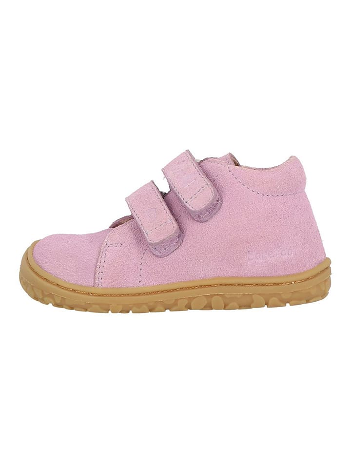 Lurchi Skórzane buty "Norik" w kolorze jasnoróżowym do chodzenia na boso rozmiar: 24