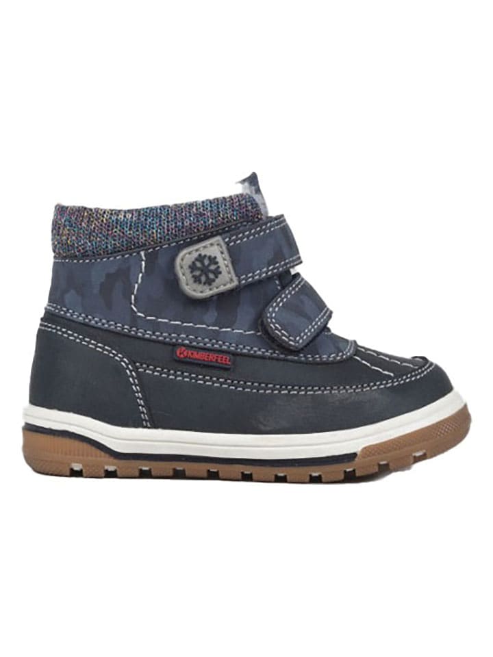 Kimberfeel Botki zimowe "Thais" w kolorze granatowym rozmiar: 20