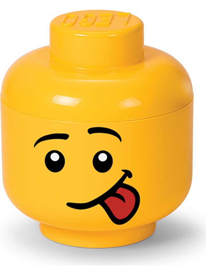 LEGO Pojemnik "Silly" w kolorze żółtym - wys. 18,5 x Ø 16 cm rozmiar: onesize