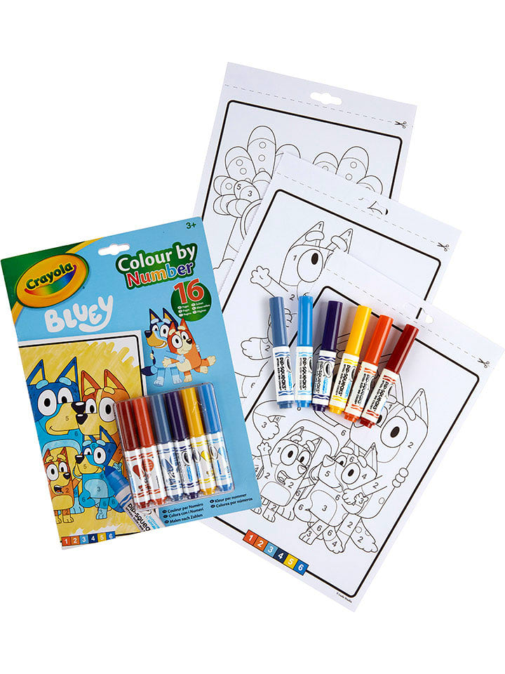 Crayola Zestaw do malowania "Bluey" - 3+ rozmiar: onesize