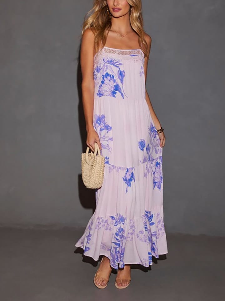 Milan Kiss Sukienka w kolorze niebiesko-jasnoróżowym rozmiar: S