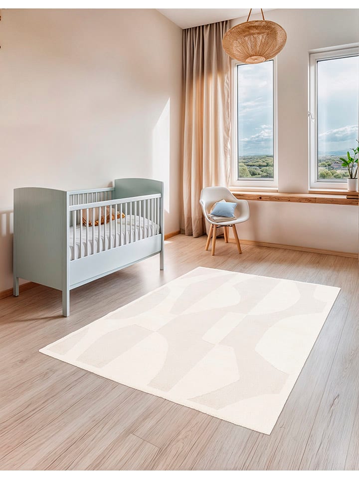 bobochic Dywan "Elior" w kolorze beżowym rozmiar: 120x170 cm