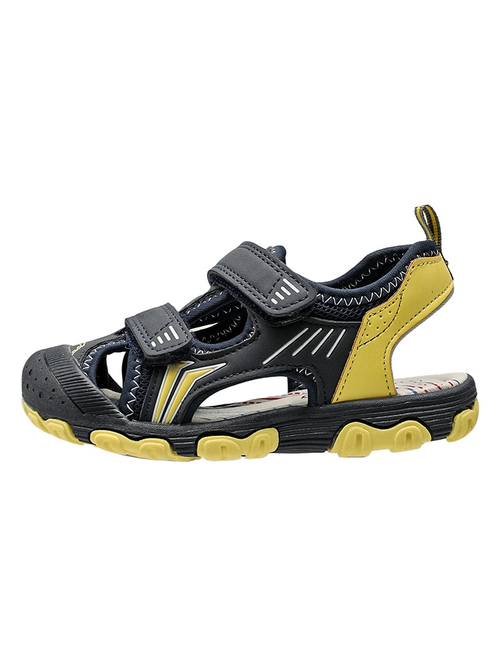 lamino Sandały trekkingowe w kolorze czarno-żółtym rozmiar: 30