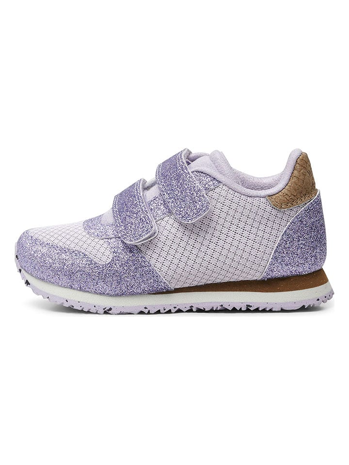 WODEN Sneakersy "Ydun Glitter II Kids" w kolorze fioletowym rozmiar: 26