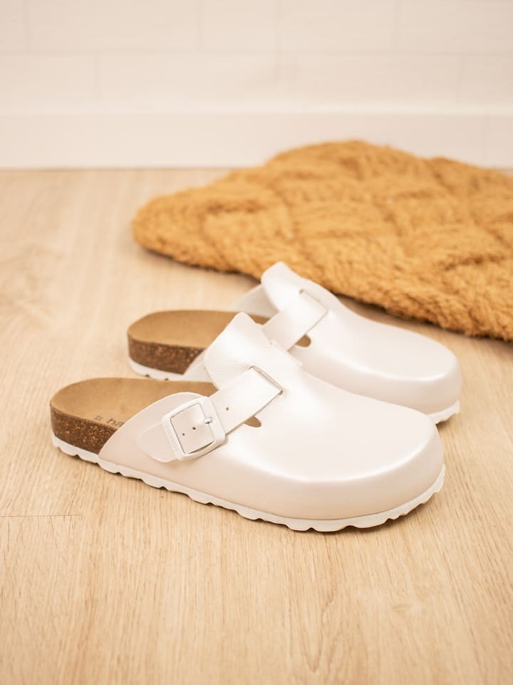 BABUNKERS Family Chodaki w kolorze białym rozmiar: 39