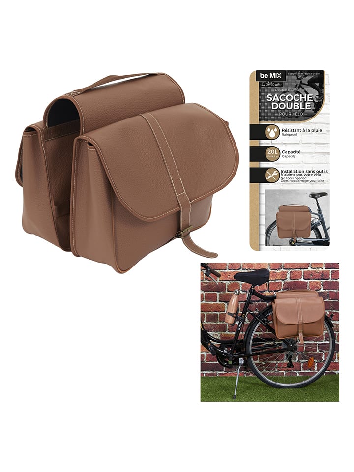 The Concept Factory Torba rowerowa w kolorze brązowym - 20 l rozmiar: onesize