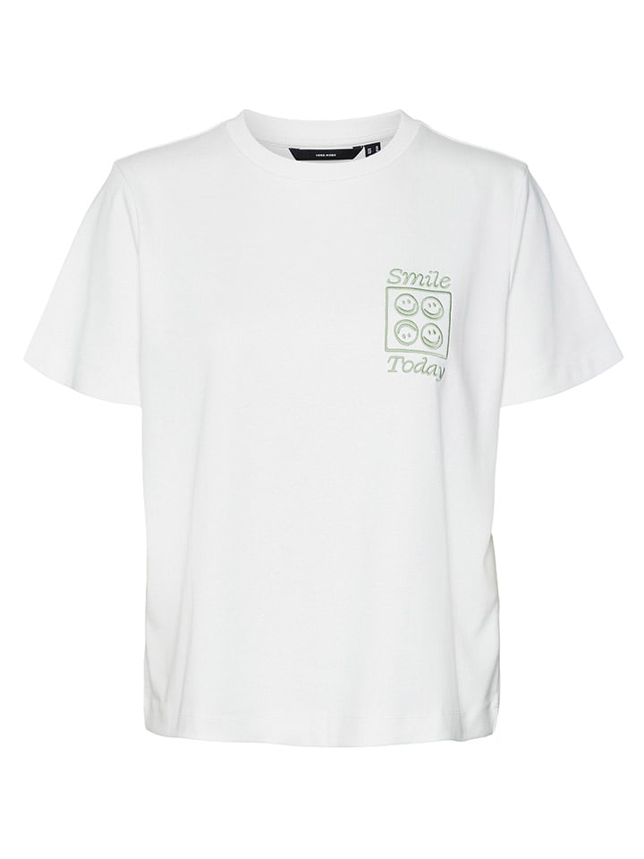 Vero Moda Koszulka w kolorze białym rozmiar: XS