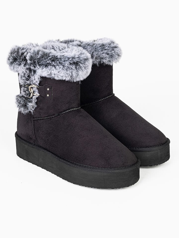 Blackfield Botki zimowe "Reindeer" w kolorze czarnym rozmiar: 39