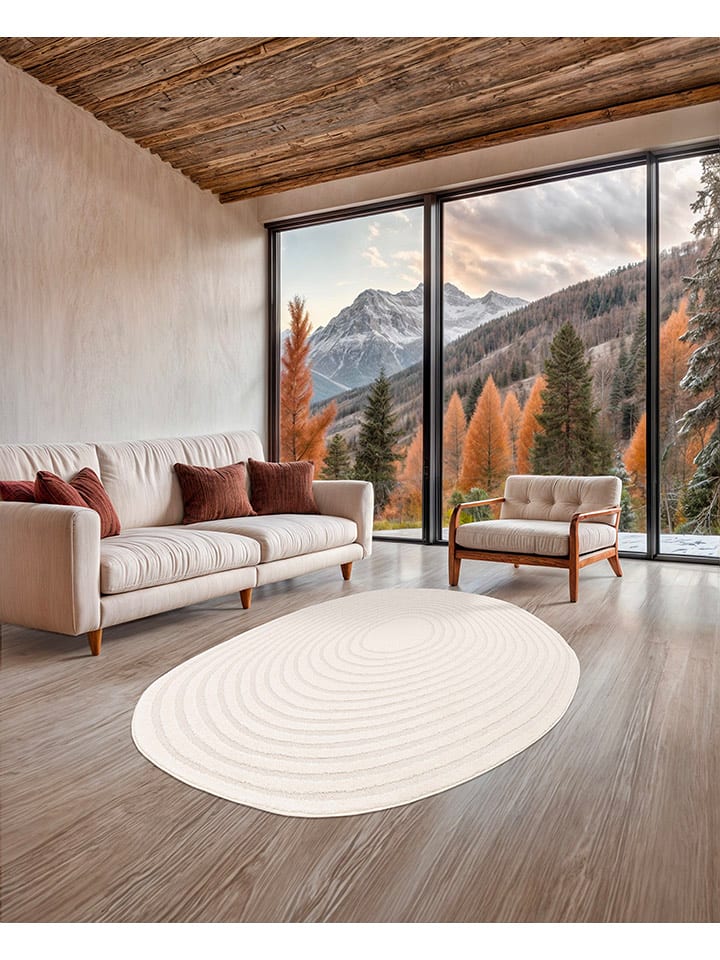 bobochic Dywan "Briac" w kolorze beżowym rozmiar: 200x290 cm