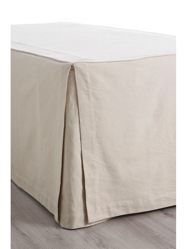 Ellos Home Falbana "Shelby" w kolorze kremowym na łóżko rozmiar: 180x200 cm