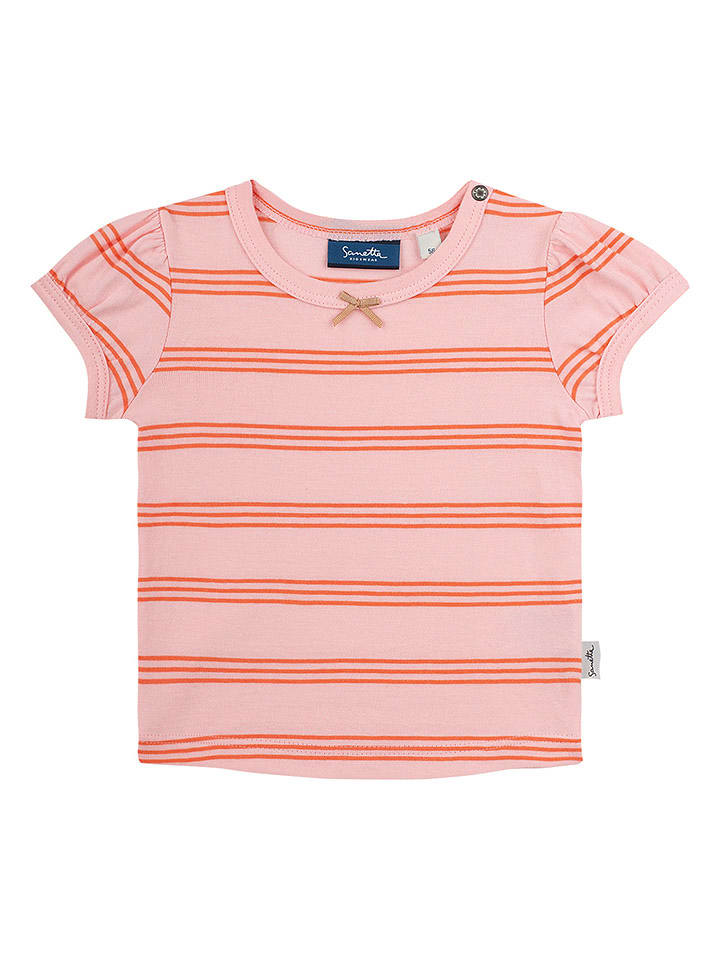 Sanetta Kidswear Koszulka w kolorze jasnoróżowo-czerwonym rozmiar: 74