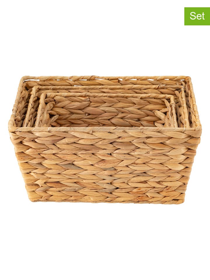 Echtwerk Koszyki (3 szt.) w kolorze beżowym rozmiar: onesize