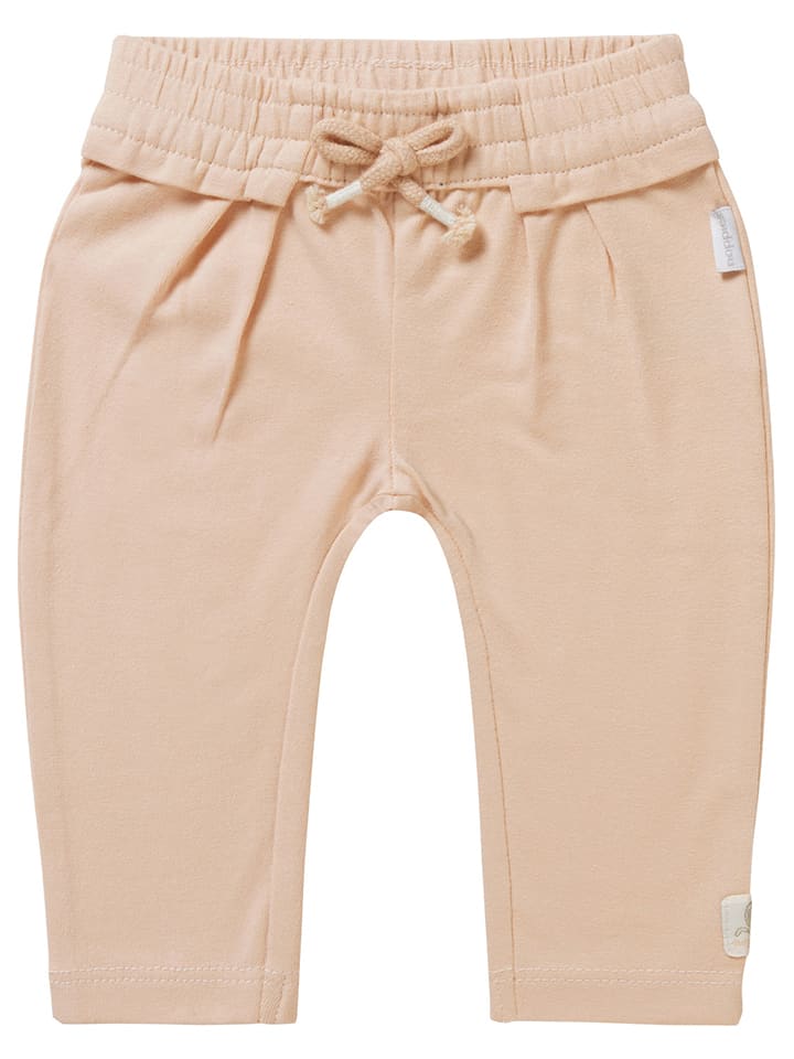 Noppies Spodnie dresowe "Costa" w kolorze beżowym rozmiar: 80