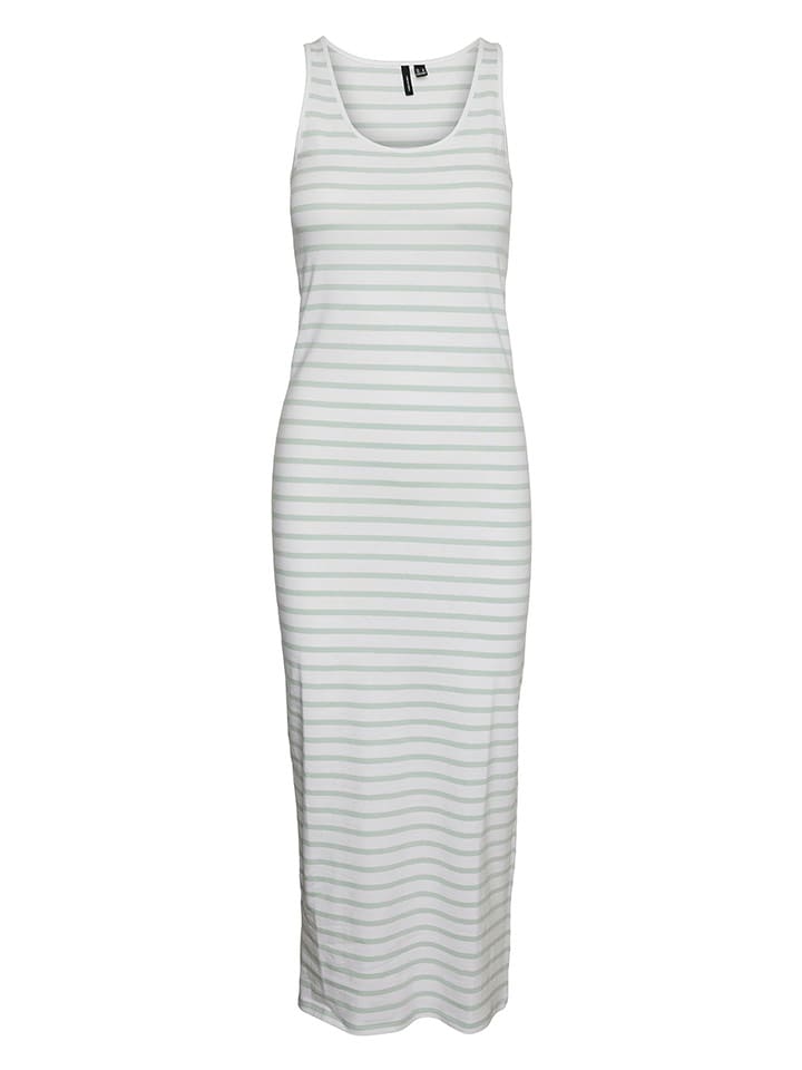Vero Moda Sukienka w kolorze biało-granatowym rozmiar: XS