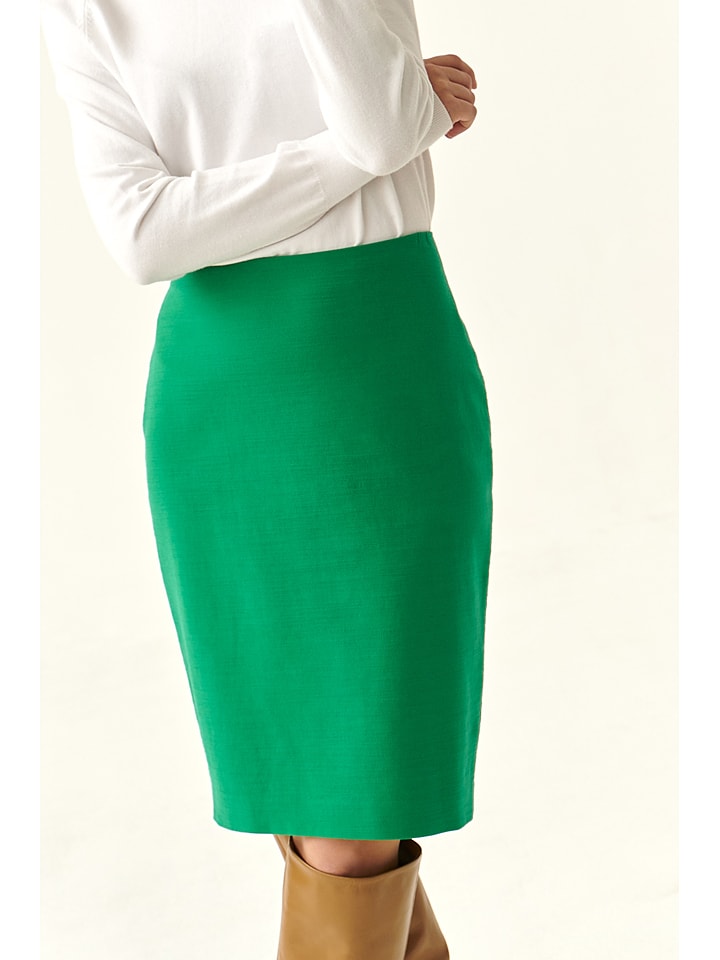 TATUUM Spódnica w kolorze zielonym rozmiar: 36