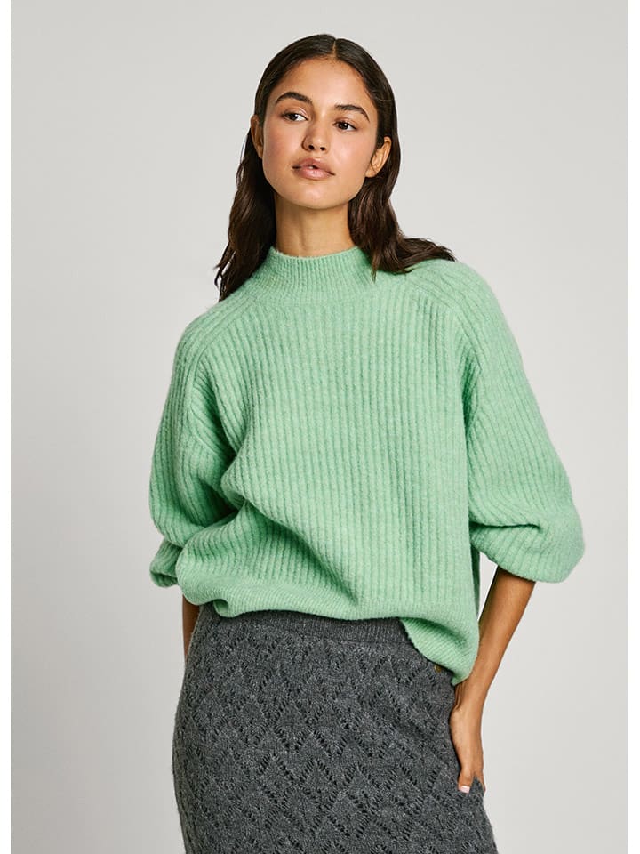 Pepe Jeans Sweter w kolorze jasnozielonym rozmiar: XL