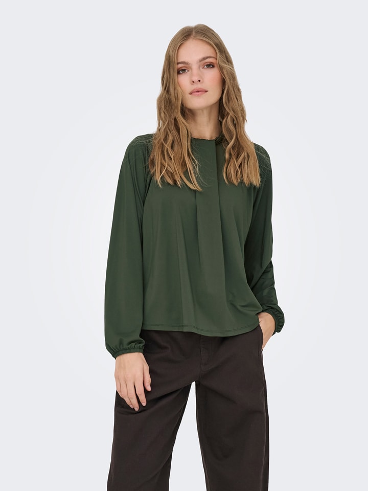 JDY Bluzka w kolorze zielonym rozmiar: L