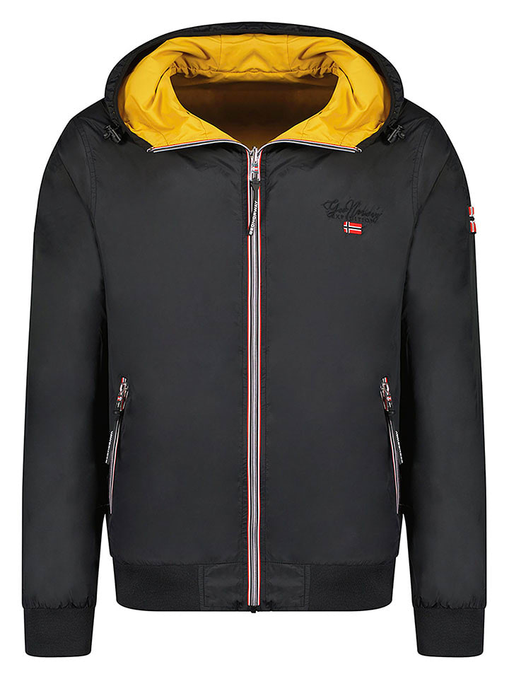 Geographical Norway Kurtka przejściowa "Arrivial" w kolorze czarno-żółtym rozmiar: 128