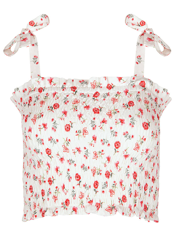 Lisca Top "Java" w kolorze kremowym ze wzorem rozmiar: S