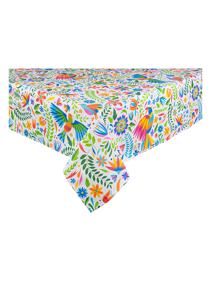 Trendy Kitchen by EXCÉLSA Obrus "Mexican Flowers" ze wzorem rozmiar: 140x180 cm