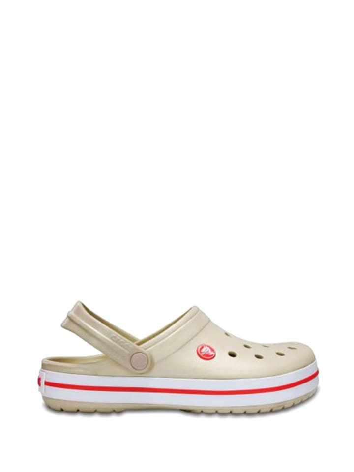 Crocs Chodaki "Crocband" w kolorze szarobrązowym rozmiar: 45/46