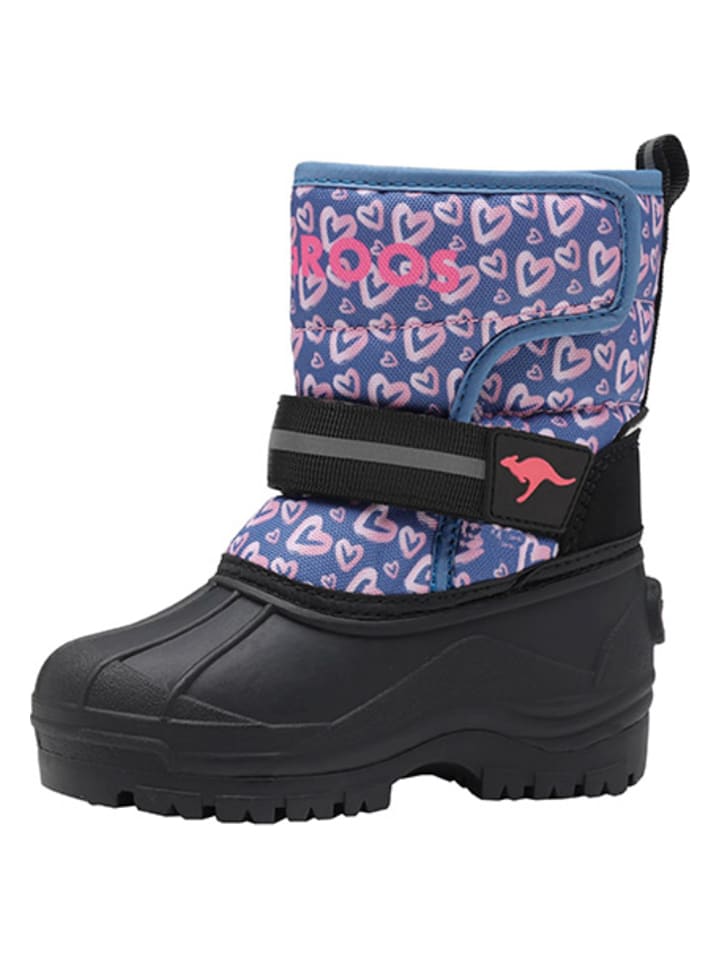 Kangaroos Kozaki zimowe "K-Shell II" w kolorze czarnym ze wzorem rozmiar: 26