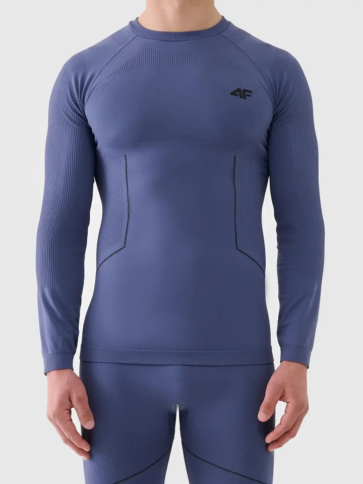 4F Podkoszulek funkcyjny w kolorze niebieskim rozmiar: L/XL