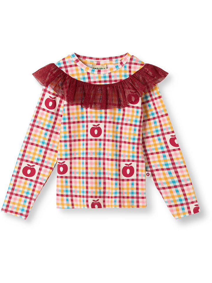 Småfolk Koszulka "Pinova" w kolorze czerwonym rozmiar: 104/110