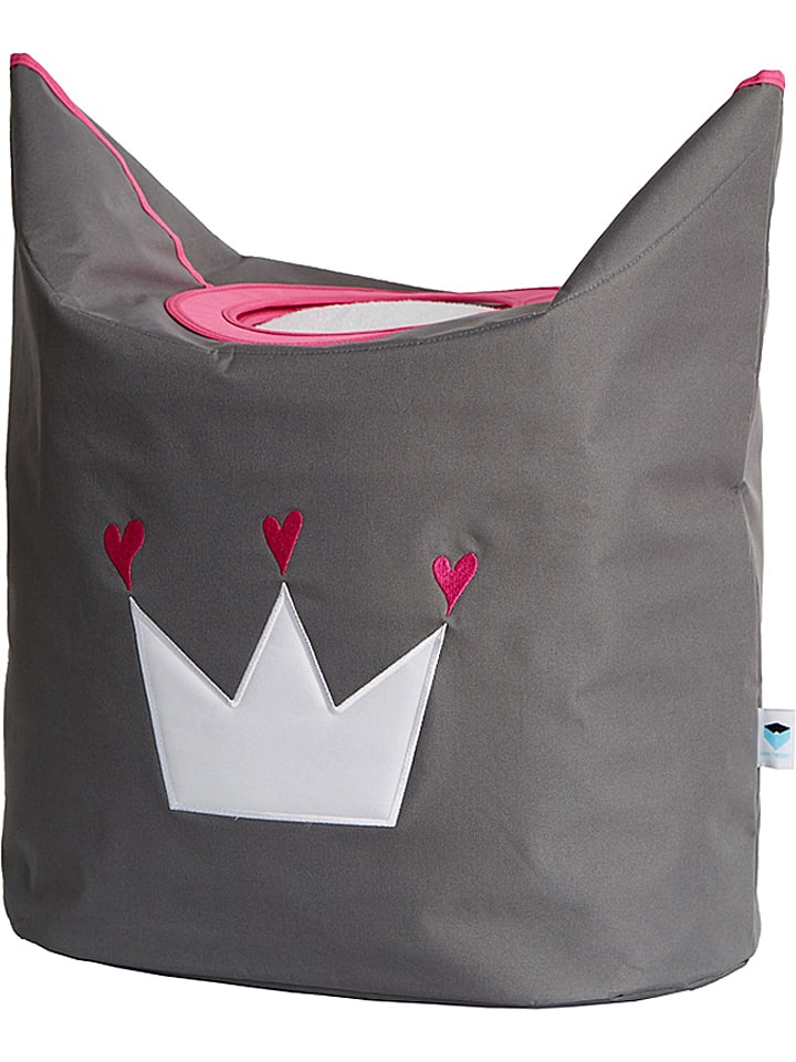 STORE IT Torba w kolorze szaro-różowym na pranie - 60 x 55 cm rozmiar: onesize