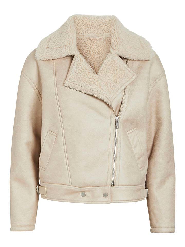 Vila Kurtka przejściowa w kolorze beżowym rozmiar: 34