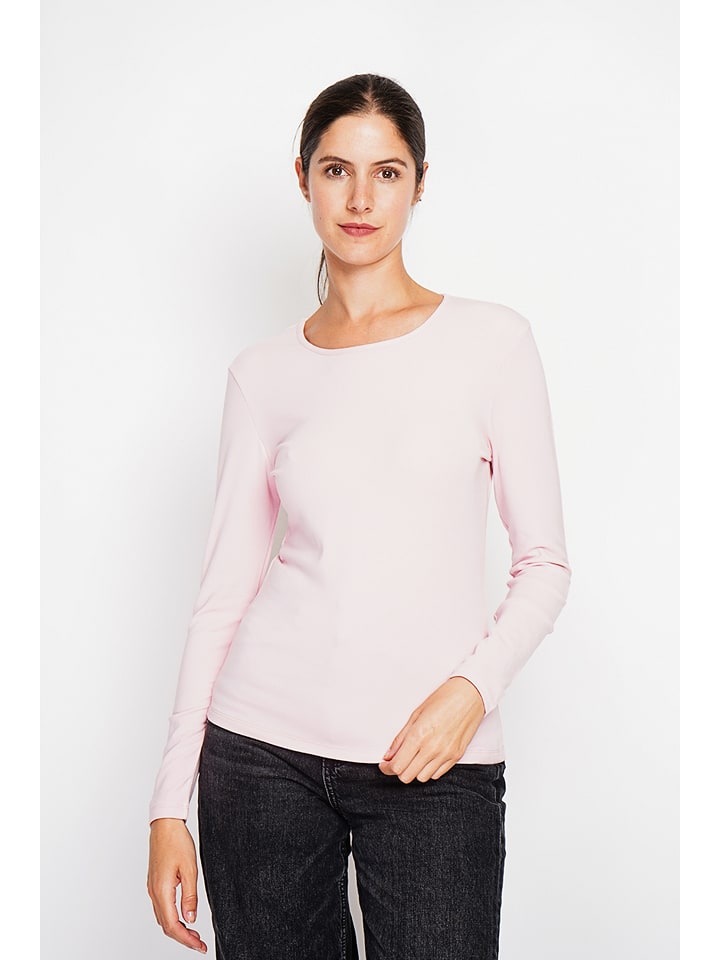 ASSUILI Koszulka w kolorze jasnoróżowym rozmiar: 42