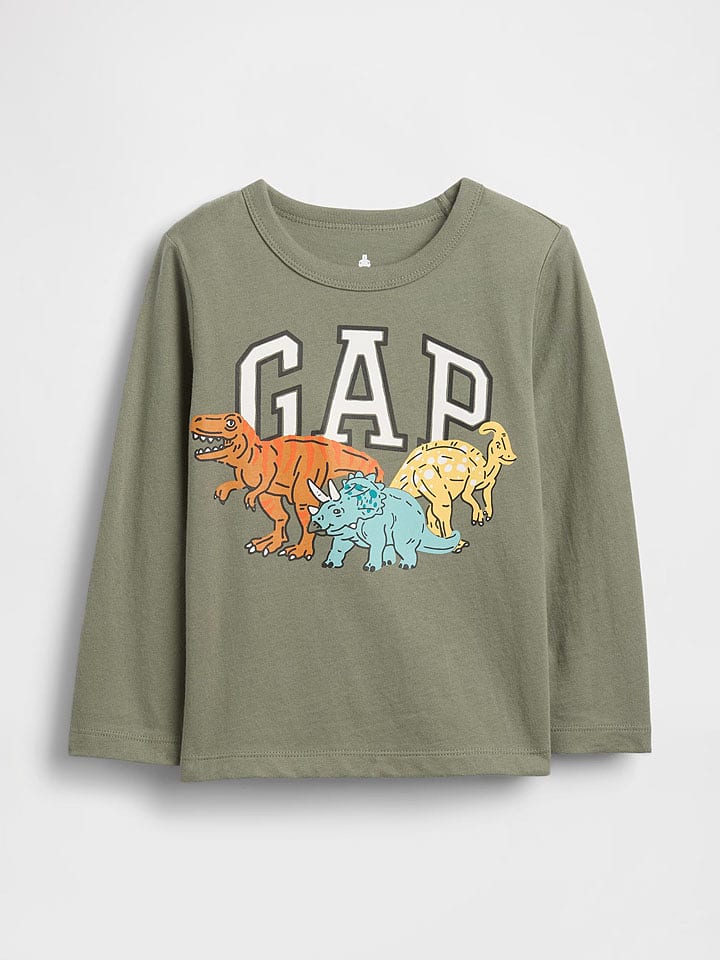 GAP Koszulka w kolorze khaki rozmiar: 92
