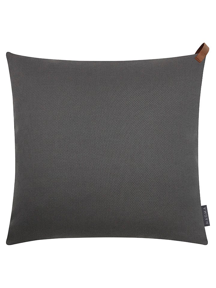 Magma Heimtex Poszewka outdoorowa "Korfu" w kolorze antracytowym na poduszkę - 50 x 50 cm rozmiar: onesize
