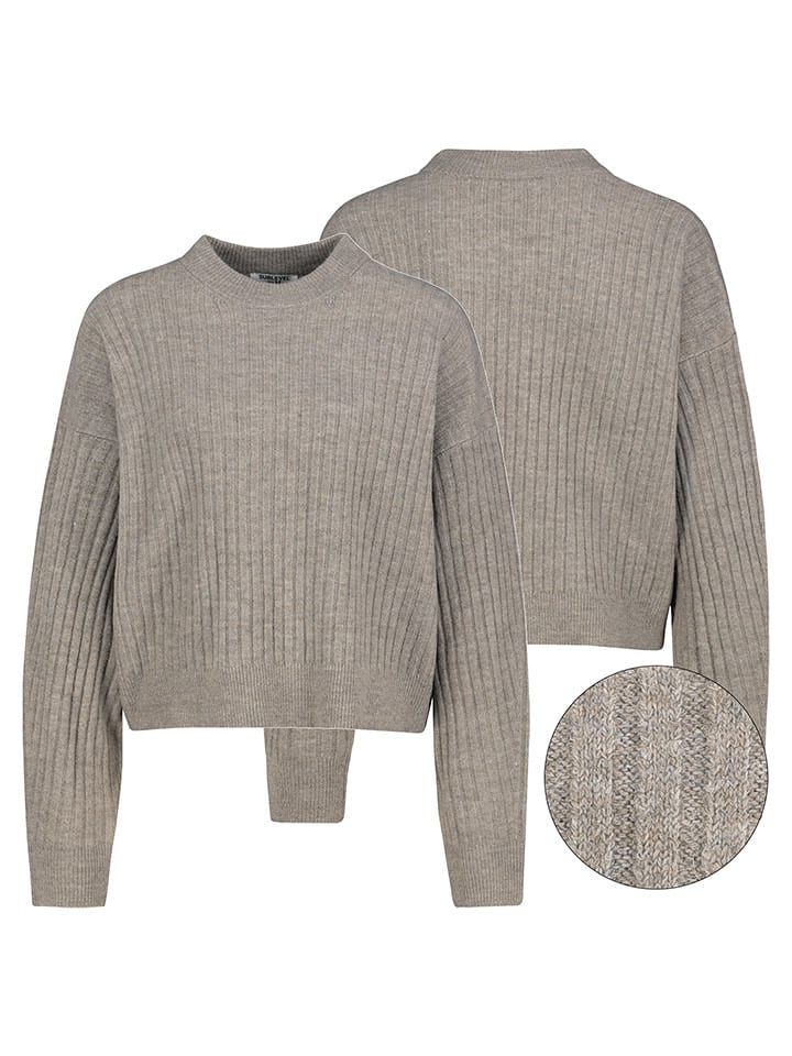 Sublevel Sweter w kolorze szarym rozmiar: XS