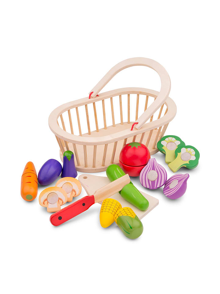 New Classic Toys Koszyk z warzywami i akcesoriami - 2+ rozmiar: onesize