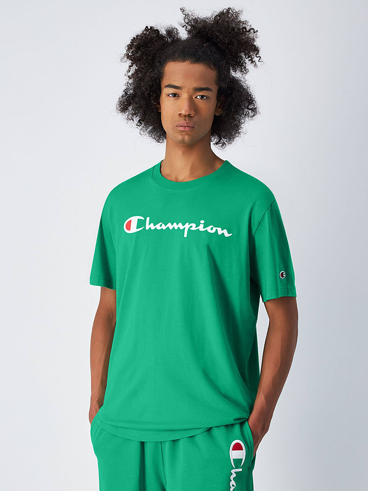 Champion Koszulka w kolorze zielonym rozmiar: S