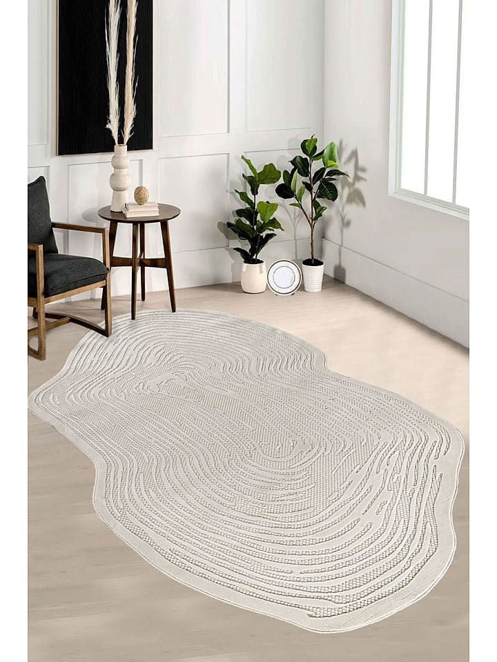 ABERTO DESIGN Dywan w kolorze kremowym rozmiar: 120x180 cm