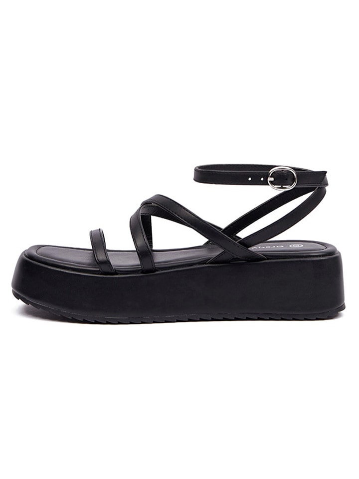 orsay Sandały w kolorze czarnym rozmiar: 36