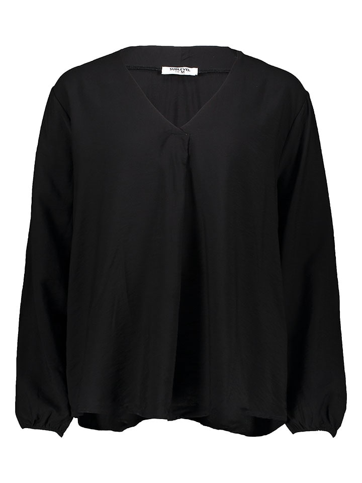 Sublevel Bluzka w kolorze czarnym rozmiar: M