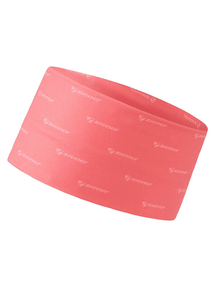 Ziener Opaska "Immre" w kolorze czerwonym na czoło rozmiar: onesize