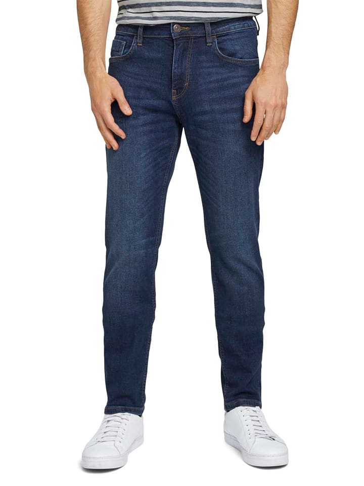Tom Tailor Dżinsy - Slim fit - w kolorze granatowym rozmiar: W33/L32