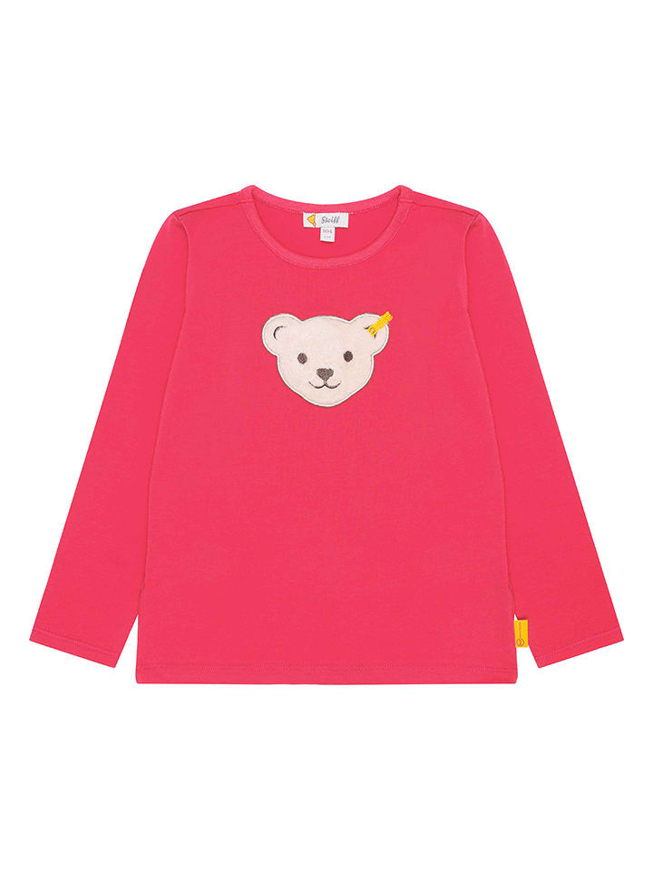 Steiff Koszulka w kolorze różowym rozmiar: 92