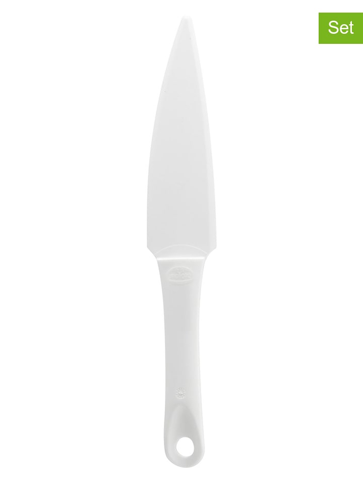 Dr. Oetker Łopatki (2 szt.) "Classic" w kolorze białym - dł. 26 cm rozmiar: onesize