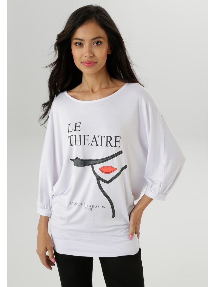 Aniston Koszulka w kolorze białym rozmiar: 48