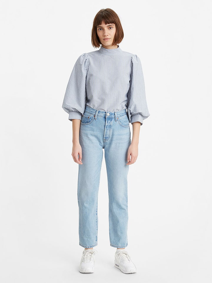 Levi's Dżinsy - Regular fit - w kolorze błękitnym rozmiar: W24/L28